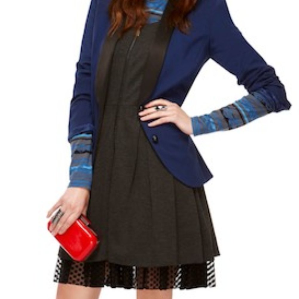 KIRNA ZABETE X TARGET Ponte Zip Front Dress, size 4